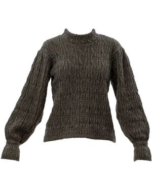 Maison Bogomil Cable Knit Jumper - Grey