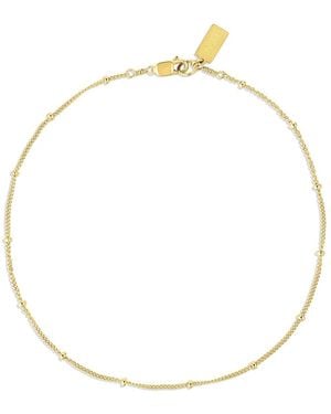 SET & STONES Aria Anklet - Metallic