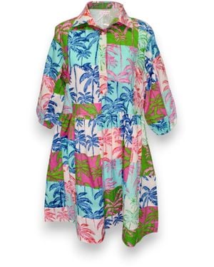 Mary Marshmallow Frannie Dress Short - Blue