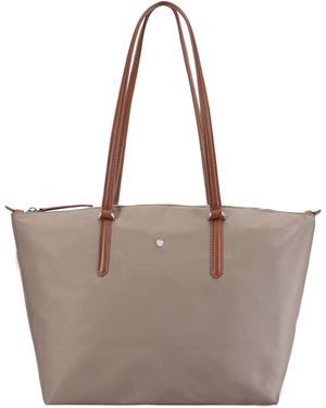 Paul Costelloe Neutrals Stella Nylon Tote Bag - Brown