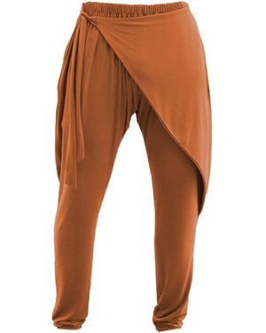 carlton jones Bamboo Wrap Pant Homme - Brown