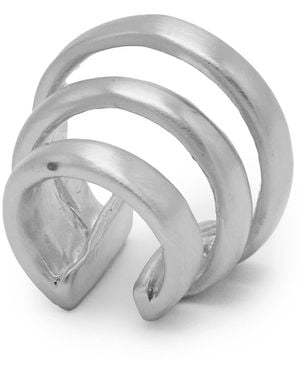 Sophie Simone Designs Earcuff Three Hoops - Metallic