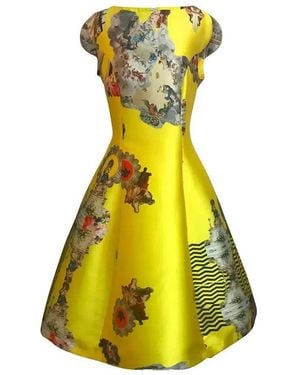Maxjenny Midi Dress C - Yellow