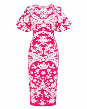 Girl In Mind Jocelyn & Midi Dress - Pink