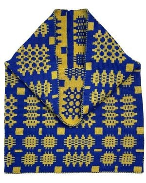 Mabli Carthen Merino Tube Scarf - Blue