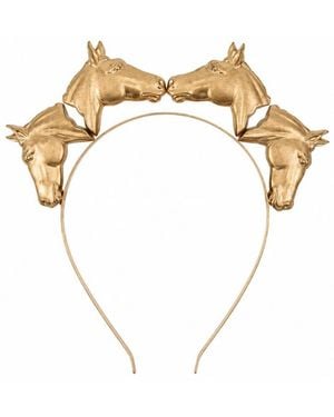 Stephanie Browne Australia First Four Headband - Metallic