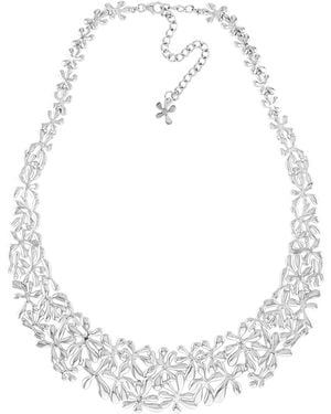 Lucy Quartermaine Sterling Multi Splash Necklace - White