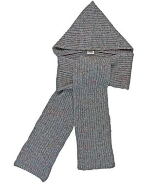 Mabli Moya Hooded Scarf - Gray