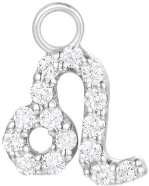 Dyamka Leo Zodiac Charm - White