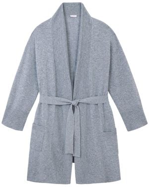 Mamu Dream Pure Cashmere Robe - Blue