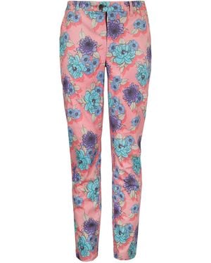 lords of harlech Jack Flower Bed Pant - Red
