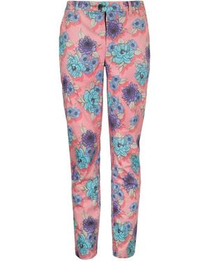 lords of harlech Jack Flower Bed Pant - Red
