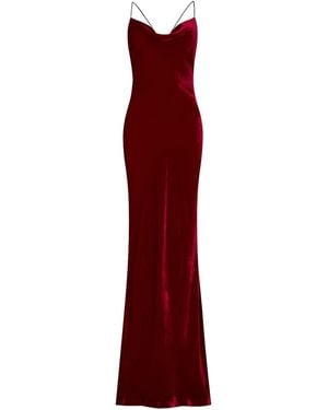 Pretty Eccentric Siren Maxi Dress - Red