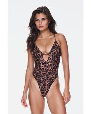 Sunkissed La Sirena One-Piece Swimsuit - Brown