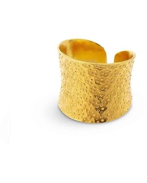 Amadeus Nudo Dotted Ring - Yellow