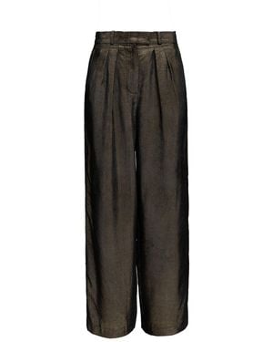 Helene Galwas Heike Trousers Stripes - Black