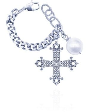 Bayemeyc Sangria Pearl Bracelet - White