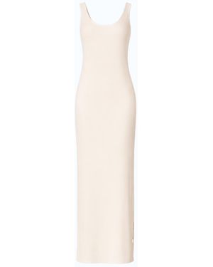 Sun Culture Side Fringe Dress - White