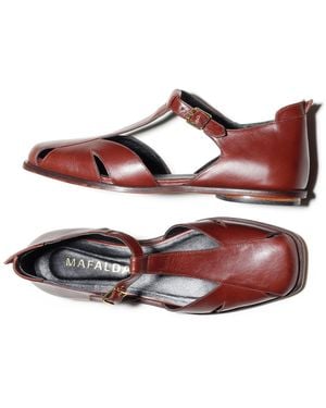 Mafalda Fafa Nutella Mary Janes - Brown