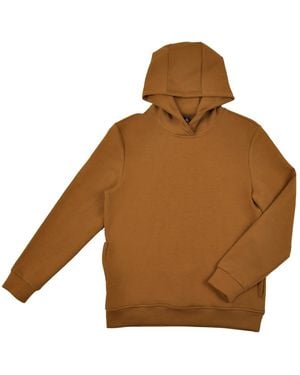 DAVID WEJ Enzo Cotton Hoodie - Brown