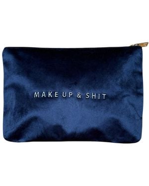 Lilly Loves Make Up And Shit Pouch - Blue