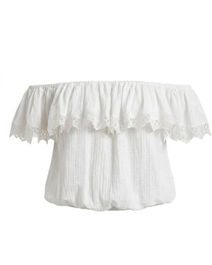 GLAM ON YOU Caspia Top - White