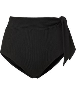 Change of Scenery Neutrals Side Tie High Waist Bottom - Black
