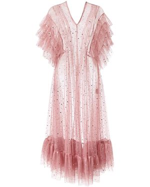 By Moumi Tulle Dress Attic Rose - Pink