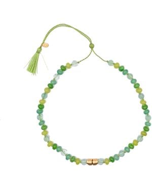 Après Youth 'Spud' Beaded Friendship Necklace - Green