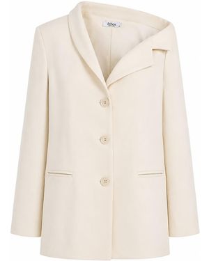 The Ethos Studio Lyra Blazer - White