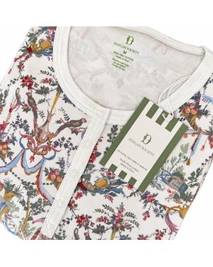 Duggan Society Toile Pima Cotton Pyjamas - Multicolour