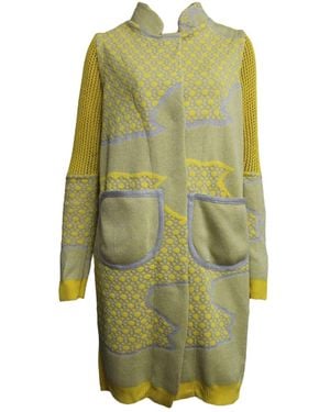 Maria Aristidou Nettal Patchwork Coat - Green