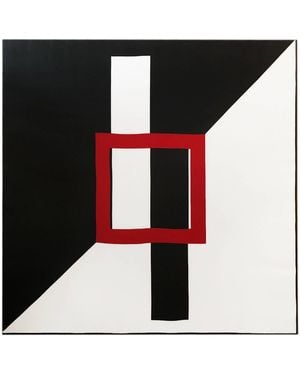 Richard Allan London Cube Scarf - Black