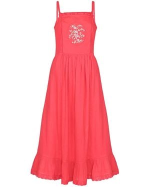 Em & Shi Rose Strap Dress - Pink