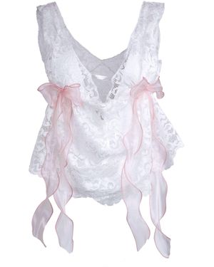 Natalia Petruch Bethany Top - White