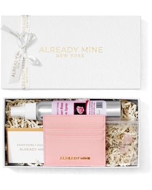 Already Mine Ny Love & Relationship Manifestation Cardholder Gift Set - Pink