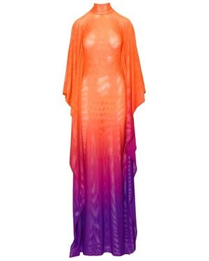 Ofuure Luna Kaftan Maxi Dress - Red