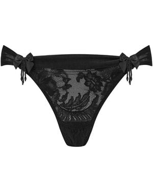 Scarlett Gasque Dorothy Thong - Black