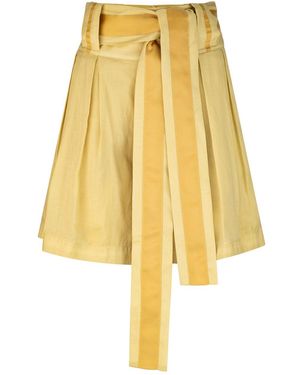 Dref Florence High Waisted Short - Yellow