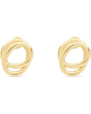 Esterah Entwine Studs - Metallic