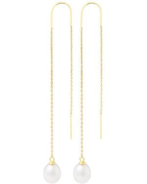 Chiara Tedeschi Jewellery Galaxy Drop Long Earrings - White