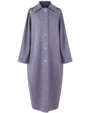 Mood Swings Lilla Forma Coat - Purple