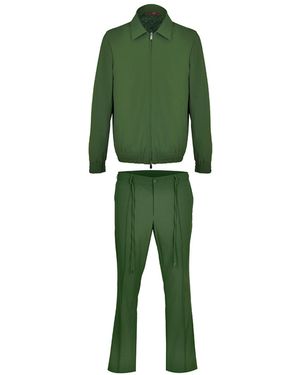 DAVID WEJ Marcelo Relaxed Jacket Set - Green