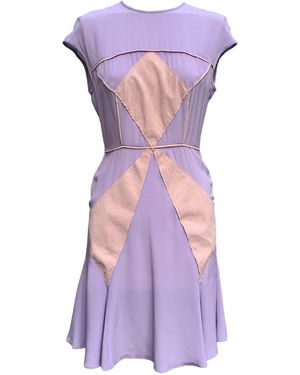 Imaatu Neutrals Candace Mini Dress - Purple
