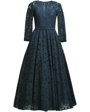 MATSOUR'I Lace Dress Viktoria - Blue