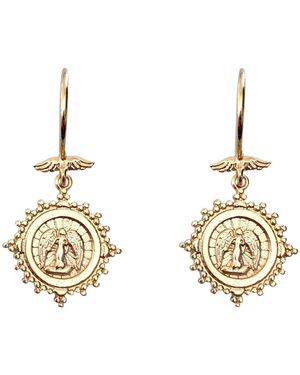 IN CAUDA VENENUM Celeste Earrings - Metallic
