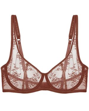 Journelle Romy Demi Bra Pecan - Brown