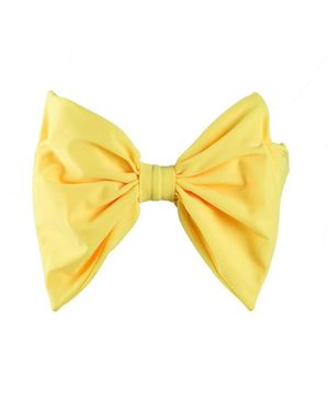 Paola Amador Bikini Top Bow - Yellow