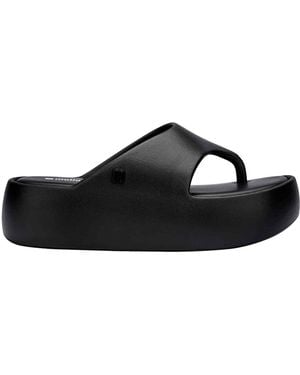 Melissa Free Platform Thong - Black