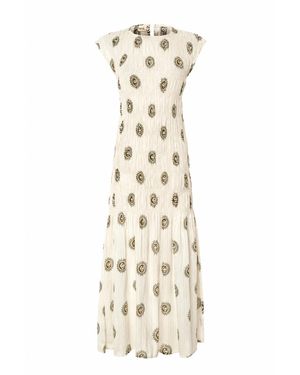 Par & Escala Bee Dress - Metallic